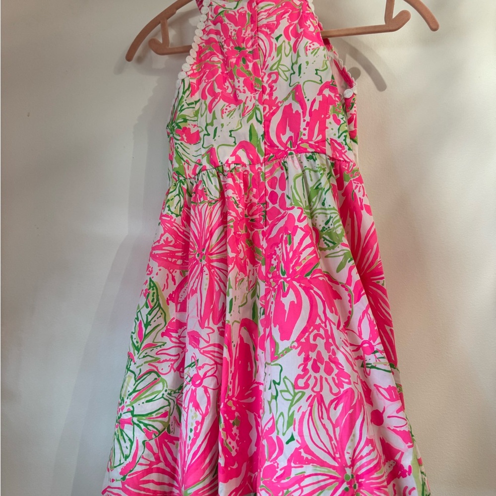 Lilly Pulitzer Casual Pink Floral Dress - Picture 11 of 12